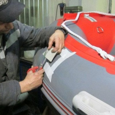 Як відремонтувати надувний човен пвх