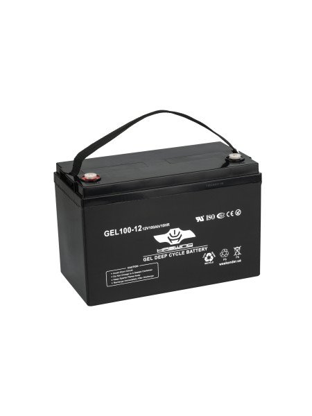 Гелевый аккумулятор Haswing Gel 100Ah 12V