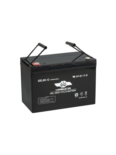 Гелевый аккумулятор Haswing Gel 90Ah 12V