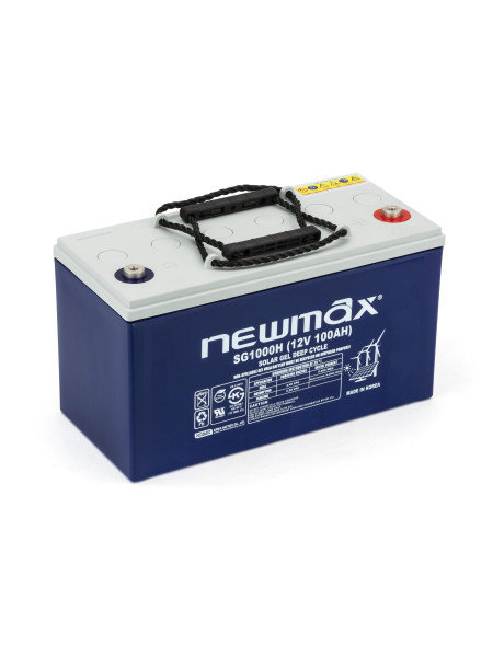 Гелевый аккумулятор Newmax 100 Ah 12V