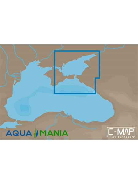 Карта С-МАР    Азовское море, восточная часть Черного моря