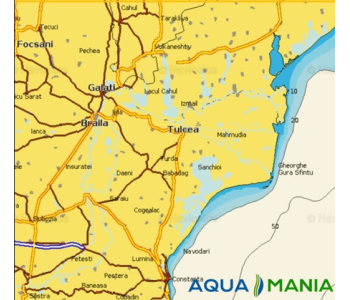Карта Navionics 5G611S2 " гирлі річки ДУНАЙ (100 КМ) "