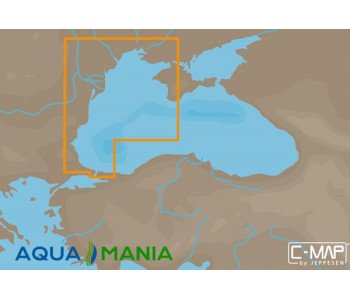 Карта С-МАР MAX-N EM-N120 - Западная часть Черного моря
