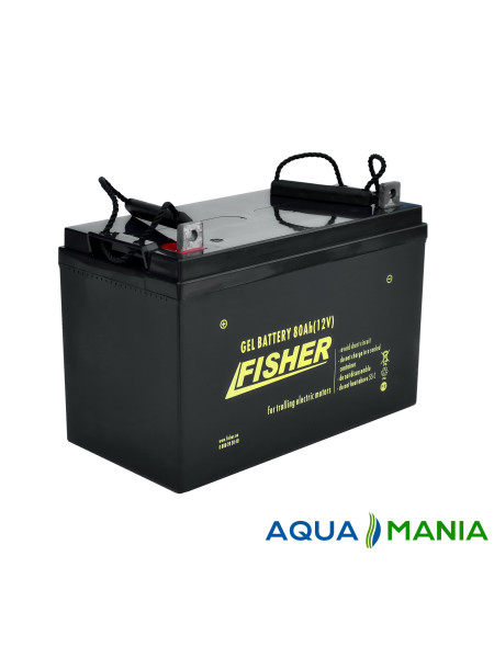 Аккумулятор Fisher 12B (80Ah гель)
