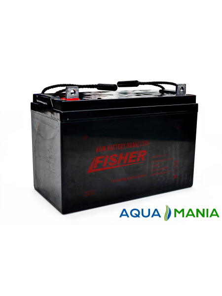 Акумулятор Fisher 12B (80Ah agm)