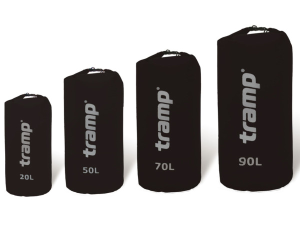Гермомішок Tramp Nylon 20 (л) чорний