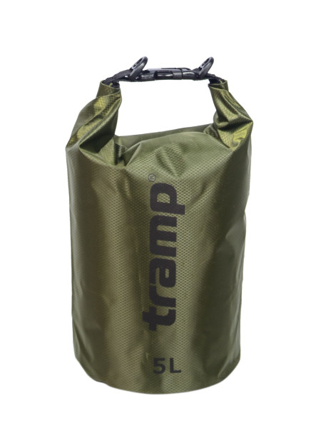 Гермомешок Tramp PVC (5л) оливковый Diamond Rip-Stop