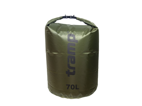 Гермомішок Tramp PVC (70л) оливковий Diamond Rip-Stop
