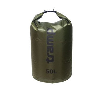 Гермомешок Tramp PVC (50л) оливковый Diamond Rip-Stop