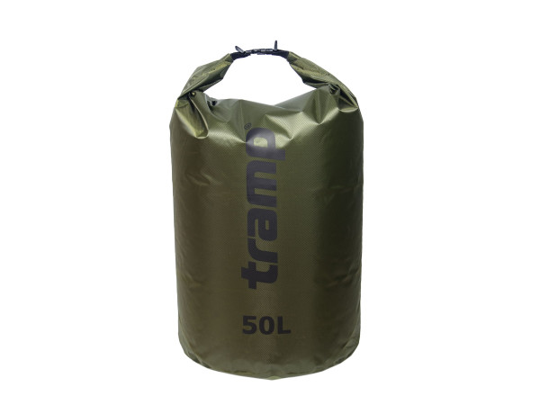 Гермомішок Tramp PVC (50л) оливковий Diamond Rip-Stop
