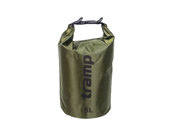 Гермомішок Tramp PVC (5л) оливковий Diamond Rip-Stop
