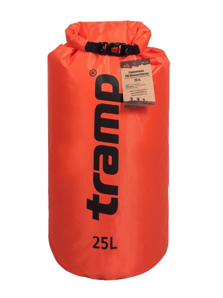 Гермомішок Tramp PVC (25л) помаранчевий Diamond Rip-Stop
