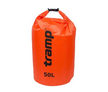 Гермомешок Tramp PVC (50л) оранжевый Diamond Rip-Stop