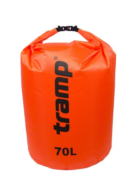 Гермомішок Tramp PVC (70л) помаранчевий Diamond Rip-Stop