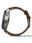 Навигатор на запястье Garmin fenix Chronos - Steel with Vintage Leather Watch Band