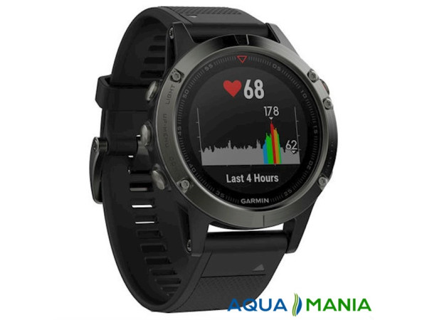 Навигатор на запястье Garmin fenix 5X Sapphire - Slate grey with black band