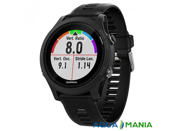 Навигатор на запястье Garmin Forerunner 935 Black & Yellow Tri-Bundle (GPS, Мультиспорт,   2 датчика сердца HRM-Tri + HRM-Swim)