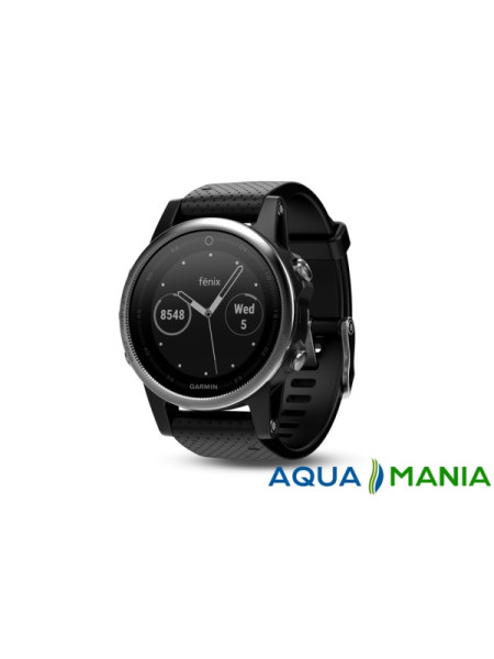 Навигатор на запястье Garmin fenix 5S - Silver with black band