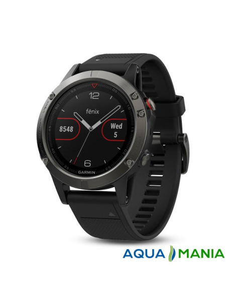 Навигатор на запястье Garmin fenix 5 - Slate grey with black band