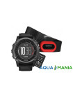 Навигатор на запястье Garmin fenix 3 Sapphire HR – Gray Performer Bundle with black silicone band