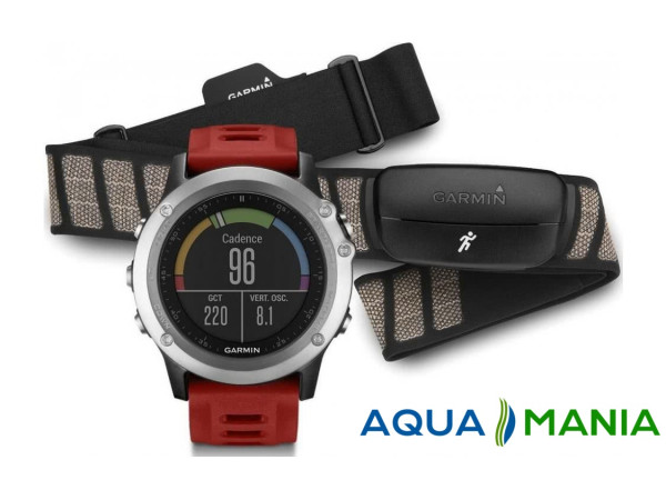 Навигатор на запястье Garmin fenix 3 Silver Performer Bundle