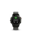 Навигатор на запястье Garmin fenix 5 Sapphire - Slate grey with metal band