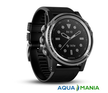Навигатор на запястье Garmin Descent™ Mk1 Silver with Black band