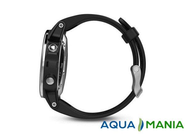 Навигатор на запястье Garmin fenix 5S - Silver with black band