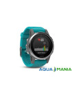 Навигатор на запястье Garmin fenix 5S - Silver with turquoise band