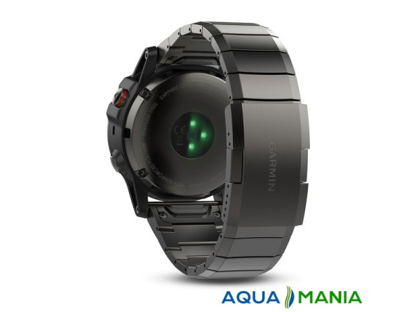Навигатор на запястье Garmin fenix  5X Sapphire - Slate grey with metal band