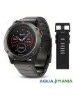 Навігатор на зап'ястя Garmin fenix 5X Sapphire - Slate grey with metal band