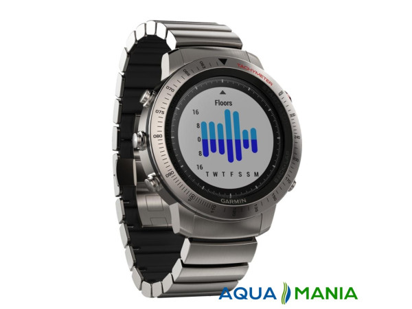 Навигатор на запястье Garmin fenix Chronos -Titanium with Brushed Titanium Hybrid Watch Band
