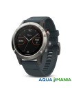 Навигатор на запястье Garmin fenix 5 - Silver with granite blue band