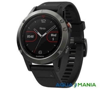 Навігатор на зап'ястя Garmin fenix 5X Sapphire - Slate grey with black band
