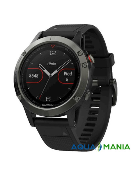 Навігатор на зап'ястя Garmin fenix 5X Sapphire - Slate grey with black band