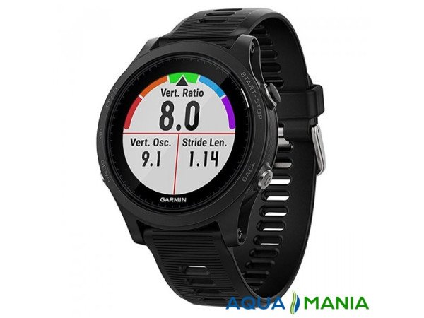 Навигатор на запястье Garmin Forerunner 935 Black & Yellow Tri-Bundle (GPS, Мультиспорт,   2 датчика сердца HRM-Tri + HRM-Swim)