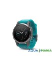 Навигатор на запястье Garmin fenix 5S - Silver with turquoise band