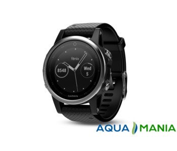 Навигатор на запястье Garmin fenix 5S - Silver with black band