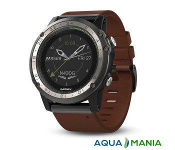  Навигатор на запястье Garmin D2 Charlie, Leather, GPS Aviation Watch