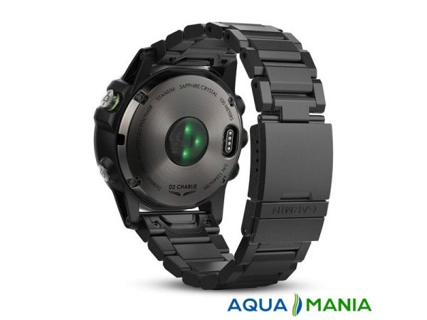 Навігатор на зап'ястя Garmin D2 Charlie, Titanium, GPS Aviation Watch, EMEA