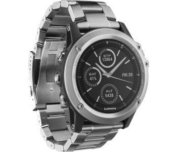 Навігатор на зап'ястя Garmin 3 Sapphire - Titanium with titanium band