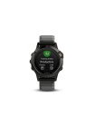 Навігатор на зап'ястя Garmin fenix 5 Sapphire - Slate grey with metal band