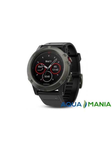 Навігатор на зап'ястя Garmin fenix 5X Sapphire - Slate grey with black band