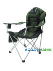 Карповое кресло Premium AQUA MANIA green