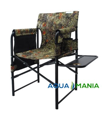 Кресло для рыбалки со столиком AQUA MANIA лес