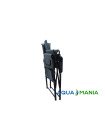 Кресло для рыбалки со столиком AQUA MANIA серое