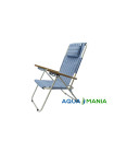 Крісло шезлонг AQUA MANIA блакитне