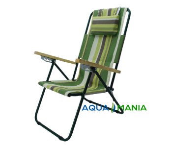 Крісло шезлонг AQUA MANIA зелене