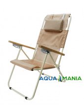 Кресло шезлонг AQUA MANIA золотое