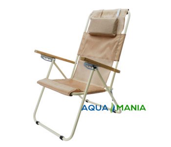 Крісло шезлонг AQUA MANIA золоте